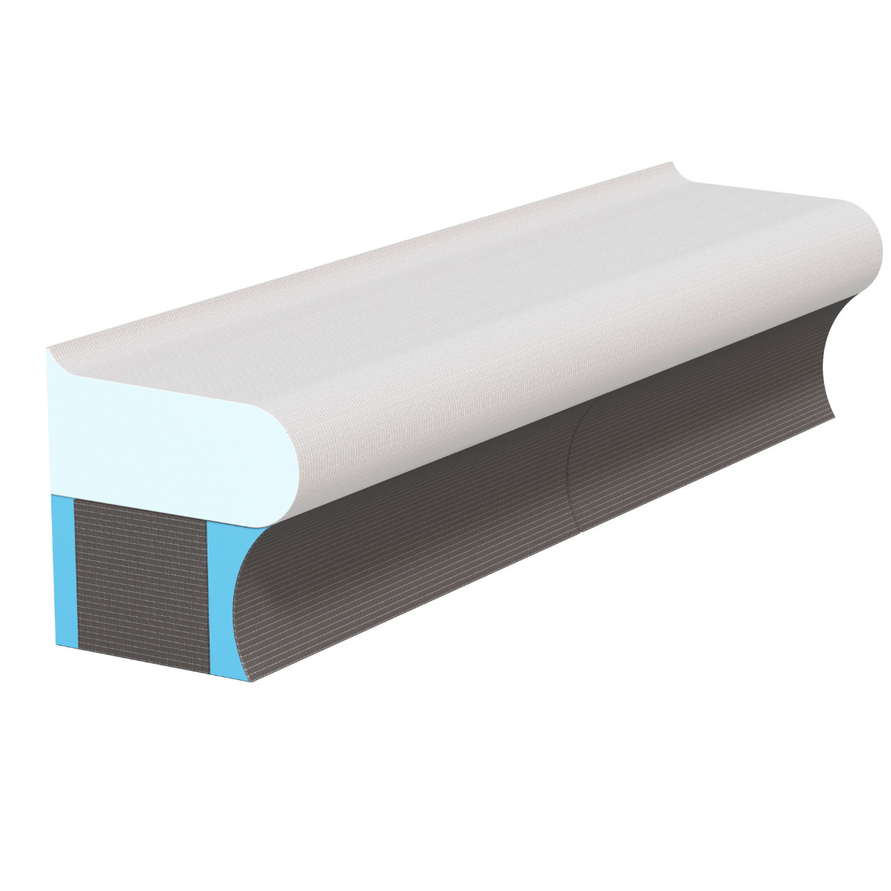 wedi Sanoasa Bellina bench element